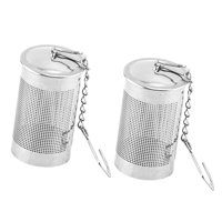 Magideal - 2X Tea Ball Infuser Filtro De Té Suelto Difusor Filtros De Colador De Malla Fina , Alto 4Cm