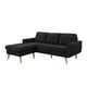 thumbnail image 1 of Sofá Seccional Dallas - Negro, 1 of 3