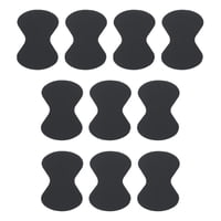 Magideal - Empuñaduras Para Púas De Guitarra, Accesorios De Guitarra Piezas De Púas De Guitarra Cómodas Soporte Duradero Para Púas De Guitarra, Para Bajo Eléctri , Negro 10 Piezas