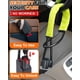thumbnail image 4 of Cerradura de volante Tevlaphee, antirrobo, de seguridad para coche, color amarillo, 4 of 8