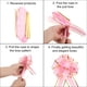 thumbnail image 3 of Uxcell 5 piezas de lazo grande para envolver regalos, lazos de organza para cestas de bodas, presentes, oro 15 cm, 3 of 6