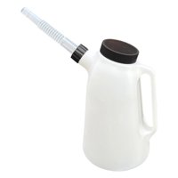 Magideal - Jarra Medidora De Aceite Con Boquilla Larga Recipiente Para Aceite De Motor Jarra Con Tapa Antipolvo Diseño Portátil Y Duradero Adecuado Para Taller G 2 Litros