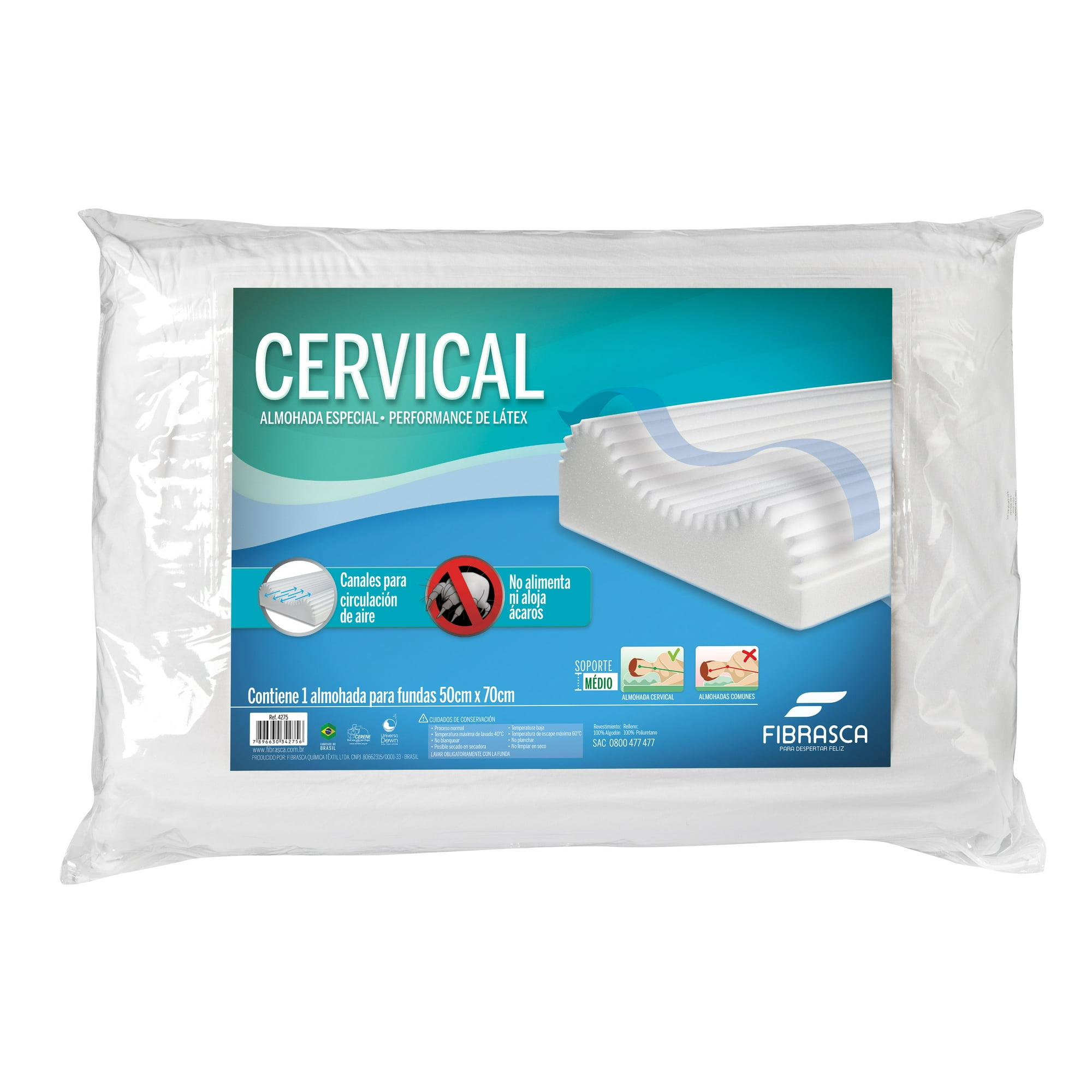 Almohada Cervical Ortopédica Fibrasca