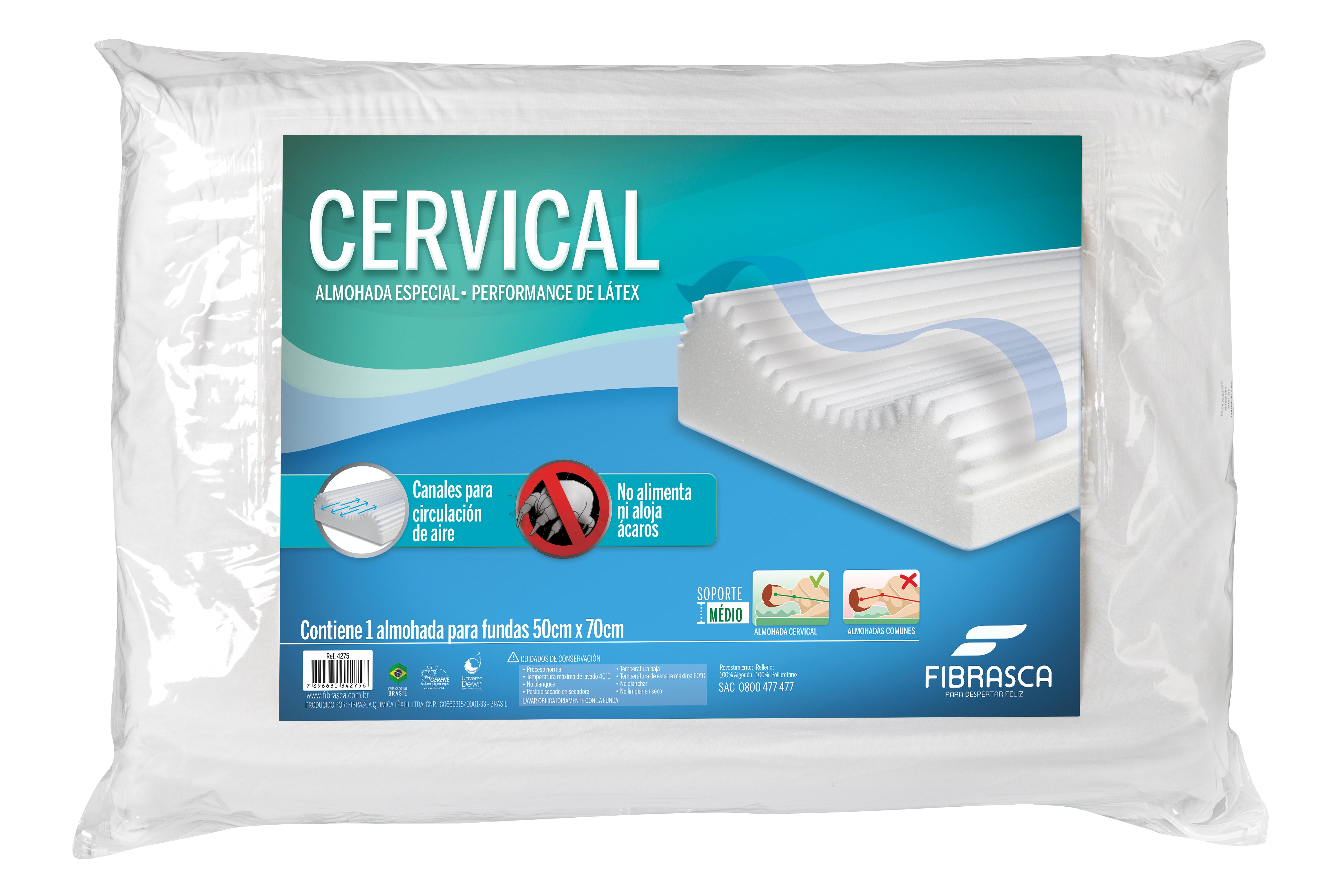 Almohada Cervical Ortopédica Fibrasca