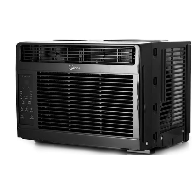 Aire Acondicionado de Ventana Midea MAW05R1WBL-T 5,000 BTU Negro con Control Remoto