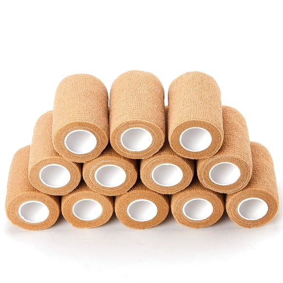 Cinta Autoadhesiva Para Vendaje De 7 6 Cm X 4 6 M (paquete De 12)