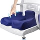 thumbnail image 1 of Cojín para asiento Benazcap de espuma viscoelástica para aliviar el dolor de coxis, 1 of 8