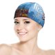 thumbnail image 5 of Hola vecino Gorro de Natación de Licra, Gorro de Baño de Tela Cómoda, Gorro Elástico Antideslizante para Hombres, Mujeres y Niños, 5 of 6
