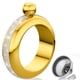 thumbnail image 1 of Frasco brazalete de acero inoxidable 304 hecho a mano con embudo en caja de regalo para mujeres, niñas, bailes, cumpleaños, fiestas, clubes y bares, 3.5 oz, 1 of 8