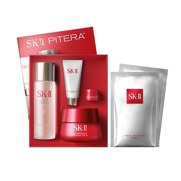Set de Regalo para Cuidado de la Piel SK-II Anti Envejecimiento con Productos de Tamaño Completo