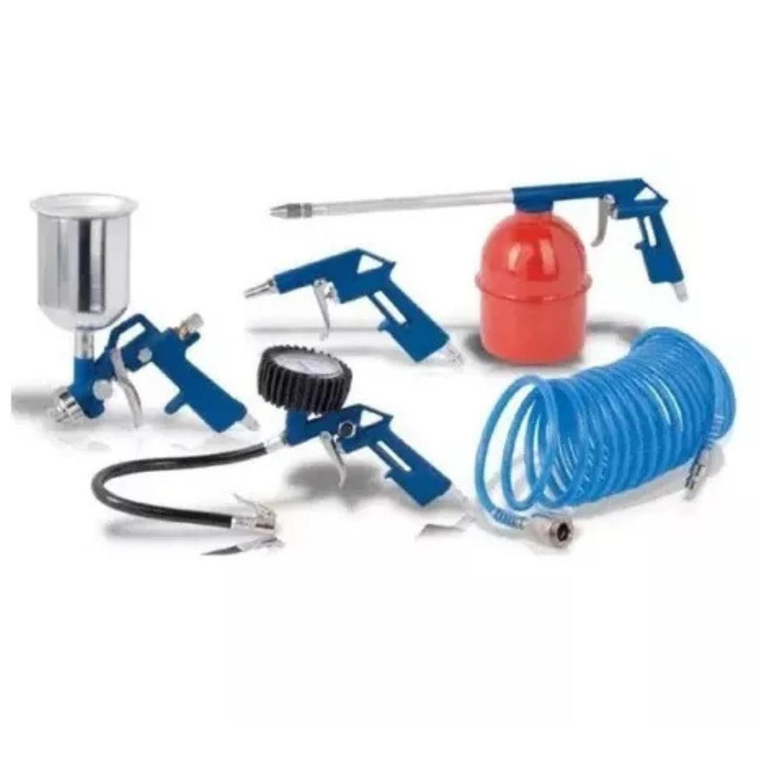 Kit Herramientas Para Compresor Hyundai 82kitxy5000 Azul