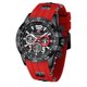 thumbnail image 1 of Reloj AIMES para hombre, deportivo, militar, impermeable, cronógrafo rojo, 1 of 7