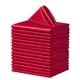 thumbnail image 1 of Paquete de 100 servilletas de tela Counfeisly 50 × 50 cm rojo, 1 of 7