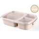 thumbnail image 1 of Microwaveable Leakproof Separate Bento Box Lunch Box, Food Container Storage Box Outdoor Fishing Camping Home Kitchen Accessories, 1 of 5
