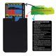 thumbnail image 2 of Tarjeta de estrategia para blackjack Gimao de metal con funda de piel, 2 of 6