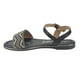 thumbnail image 2 of Sandalia Chalada Mujer Call-29 Negro Plana, 2 of 6