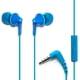 thumbnail image 1 of Auriculares con cable Panasonic ErgoFit RP-TCM125-A con micrófono azul, 1 of 7