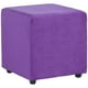 thumbnail image 2 of Pouf Cali 1c Felpa 30 Morado, 2 of 5