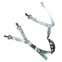 Magideal - Casco Correa Para La Barbilla Casco Correa Para La Mandíbula Durable Para La Mayoría De Los Cascos Accesorio De Correa Para La Barbilla Para Bicicleta Hebilla De Bloqueo