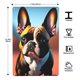 thumbnail image 3 of Cartel de Metal Decorativo Bulldog Francés Desmarcar 30x20 cm, 3 of 6