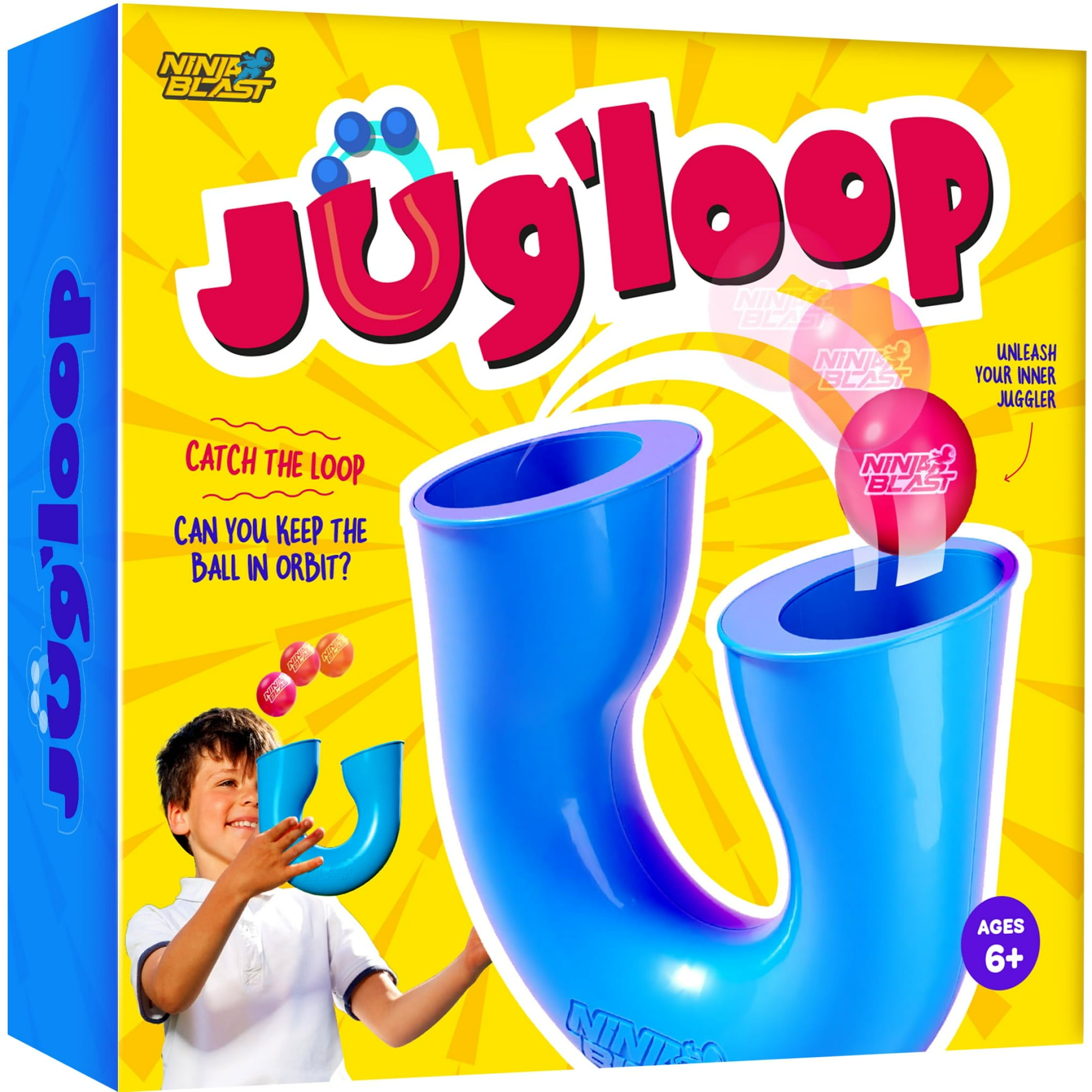 Ninja Blast - Juego De Habilidad Juggling Balls Jug'loop Outdoor Games Para Niños Y Adultos