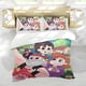 thumbnail image 5 of ¡Vamos, Mandy! Conjunto de sábanas temático, trío de piezas, cómodo y amigable con la piel, diseño único, regalo de decoración para el hogar para familiares, amigos y fans,135cm *200cm, 5 of 6