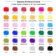 thumbnail image 3 of Lápices de colores KALOUR 36 colores, set de núcleo blando, 3 of 8