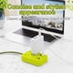thumbnail image 2 of Zapatilla OMNIBARPLUS 6ft 2 Enchufes 4 USB 1700J Cable Plano, 2 of 3