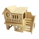 thumbnail image 2 of Cabaña Escondite De Animales Pequeños De Madera, Juguetes De Juego, Casa De Hámster Para Mascotas Pequeñas De Hámster, Estilo B, 2 of 5