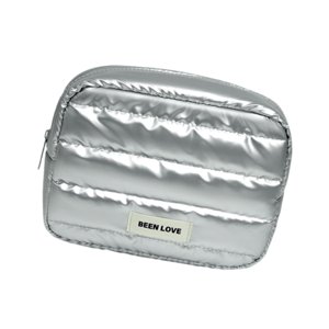 Ioensy - Neceser Para Mujer, Creativo, Para Guardar Botellas De Tamaño Completo, Artículos De Tocador, Plateado