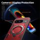 thumbnail image 5 of Para Google Pixel 10 / Pixel 10 Pro Funda con Soporte de Anillo en O Magnético Invisible, Funda de Teléfono a Prueba de Golpes, Rojo, 5 of 6