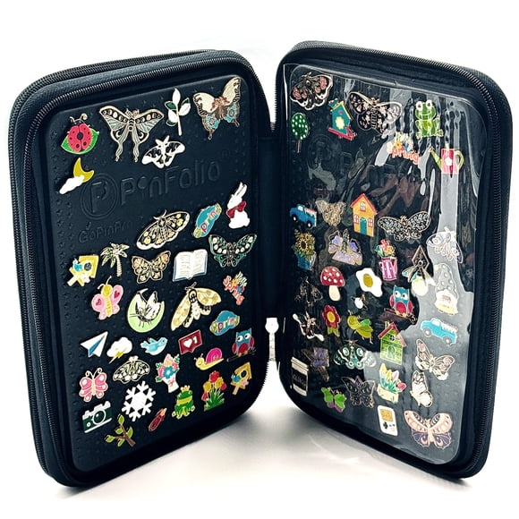 Bolsa Expositora Para Pins Show Capacidad Para 150 Pins De 1 Pulgada