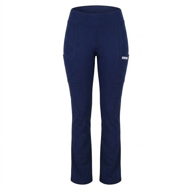 Pantalón clinico elasticado Spandex. Art. 880-1 - Azul Marino