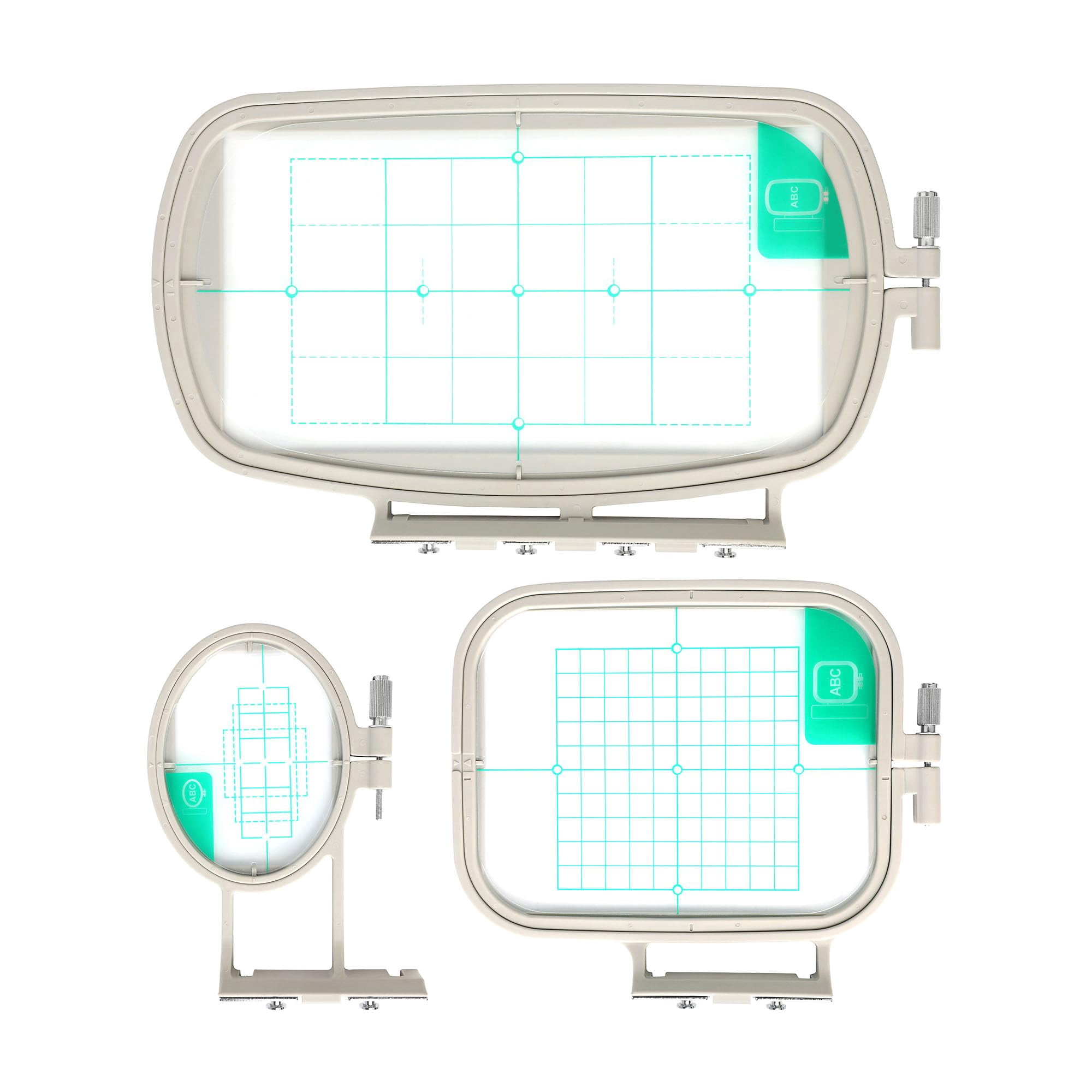 Aros De Bordado Sew Tech Para Brother Se700 Pe535 Se600