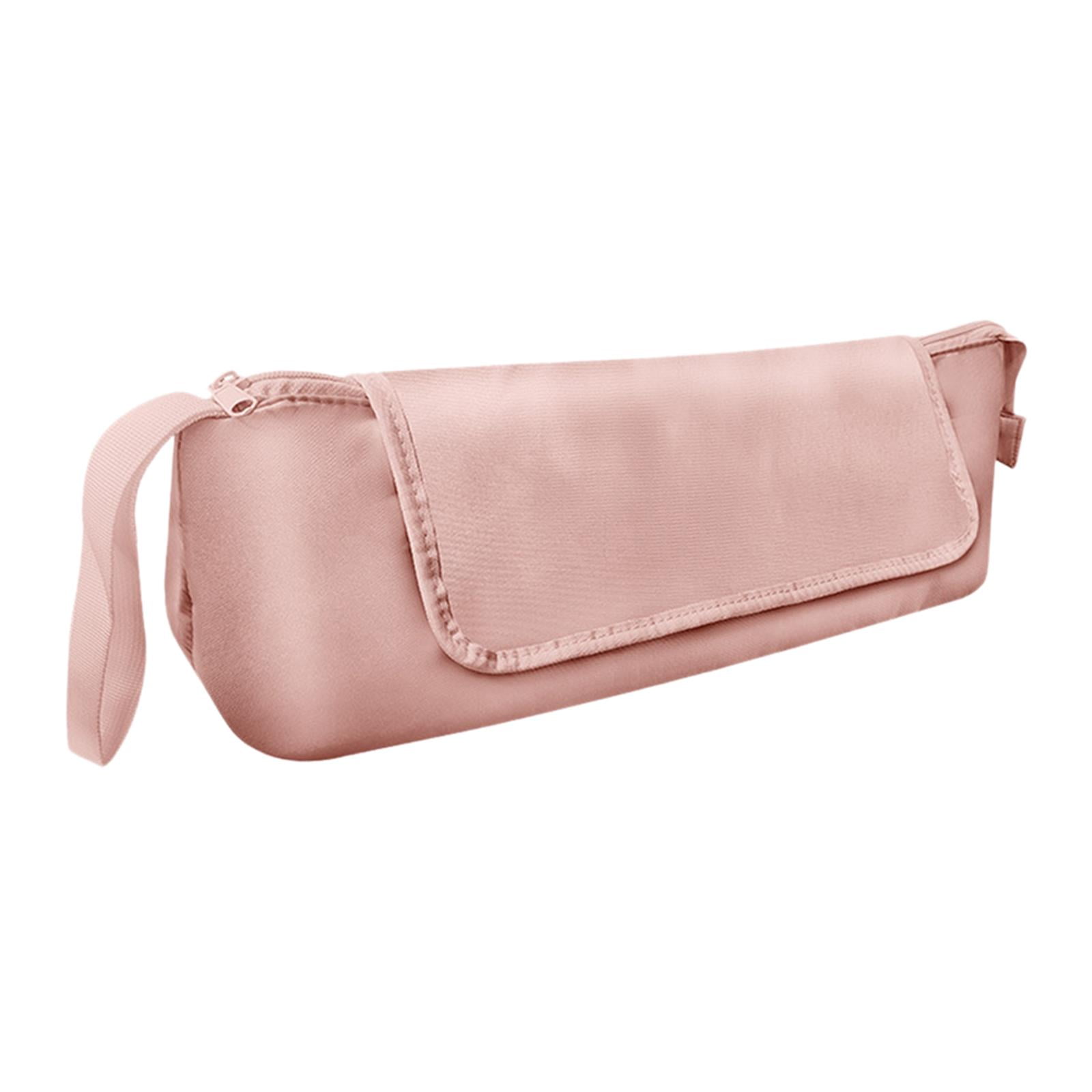 Magideal - Estuche De Viaje Para Rizador Con Tapete, Organizador De Accesorios Para Plancha De Pelo. Rosa