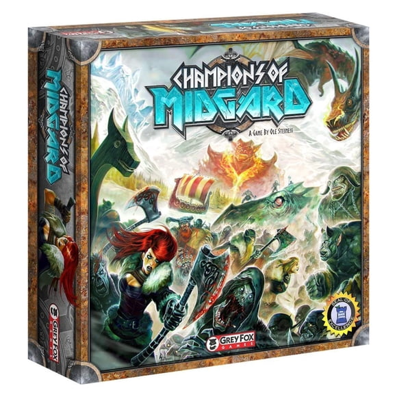 Juego de mesa Grey Fox Games Champions of Midgard Age 10+
