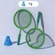 thumbnail image 2 of Juego De Raqueta De Bádminton, Raqueta De Tenis Para Niños Para Entrenamiento En El Patio Trasero, Verde Para Niños, 2 of 5