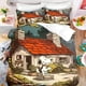 thumbnail image 1 of Snoopy Cartoon Duvet 3-Piece Set Quilt Cover King Size Cute Teenager Bedding Children Room Decor Home Anime Gifts For Kids, 1 of 5