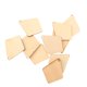 thumbnail image 1 of 10pcs Formas Geométricas De Madera Para Los Encantos Artesanía De Madera Artesanía En Madera Bricolaje Cuadrilátero, 1 of 2