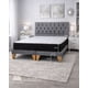 thumbnail image 4 of Cama Europea 2 Plazas Completa Base Dividida Capitone Gris, 4 of 7