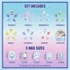 thumbnail image 2 of Set de Uñas Postizas Townley Girl Hello Kitty 84 Piezas, 2 of 9