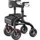 thumbnail image 1 of Andador HOLYHEAL Rollator Plegable Ruedas de 25 cm Asiento 160 kg, 1 of 9