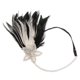 thumbnail image 2 of diadema de plumas de mujer de los a?os 20 Gatsby cuentas de diamantes frente hairband elástico, 2 of 5