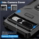 thumbnail image 4 of Funda Armada para Google Pixel 7 Pro con Tapa Deslizante y Soporte Magnético Giratorio Negro, 4 of 5