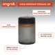 thumbnail image 2 of Frasco de vidrio para almacenamiento ONGROK de 500 ml, paquete de 2, frasco UV para hierbas/especias, 2 of 6
