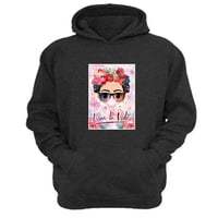 Genérico - Polerón Canguro Frida Gris Oscuro Talla S Unisex