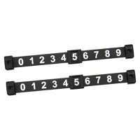 Ioensy - Contador De Puntuación De Futbolín Para Niños, Marcador De Mesa De Futbolín Negro, 2 Uds.