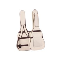 Magideal - Estuche Para Guitarra, Funda Acolchada Suave, Funda Antipolvo Para Guitarra, Bolsa Para Conciertos Eléctricos Para Guitarras Eléctricas De 40-41 Beige