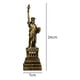 thumbnail image 2 of Figura estatua libertad metálica decorativa bronce, 2 of 3