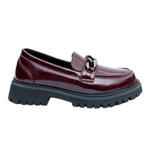 Mocasin Ituri Burdeo Charol Alquimia